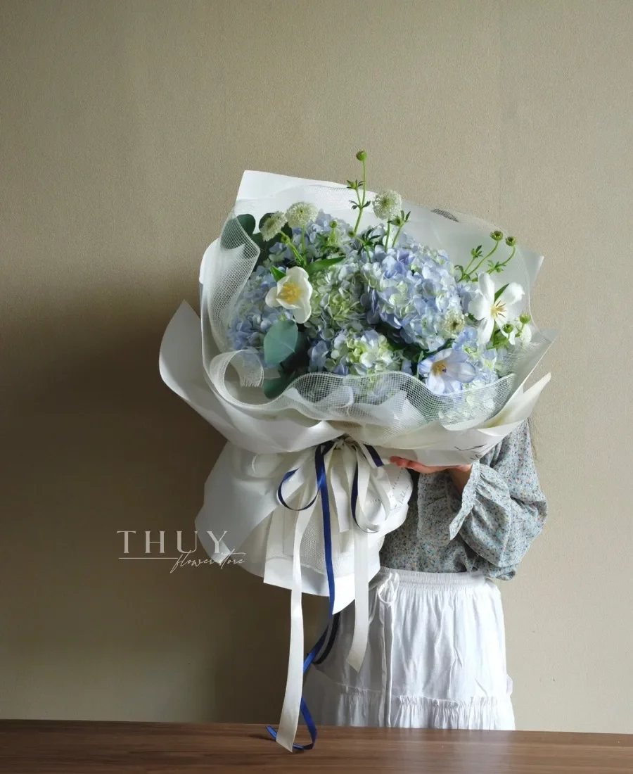 hoa tặng vợ hoa cẩm tú cầu