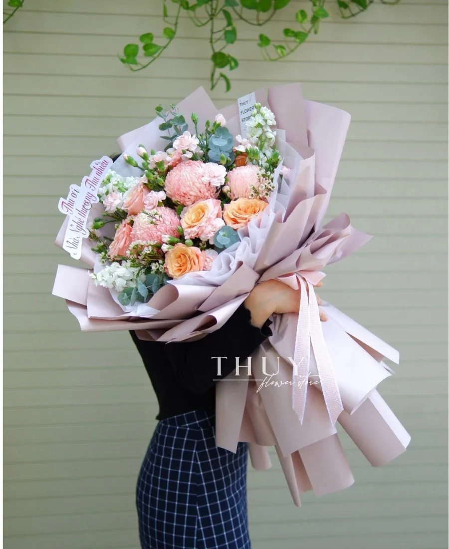 Bó hoa đẹp tặng mẹ