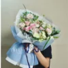 Bó hoa tặng sinh nhật màu pastel