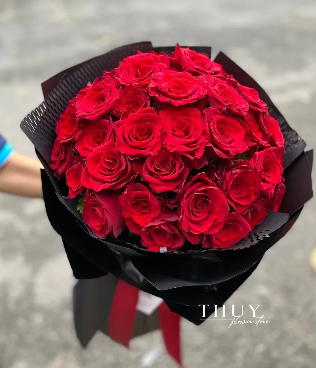 Bó hoa hồng đẹp tặng ngườ yêu