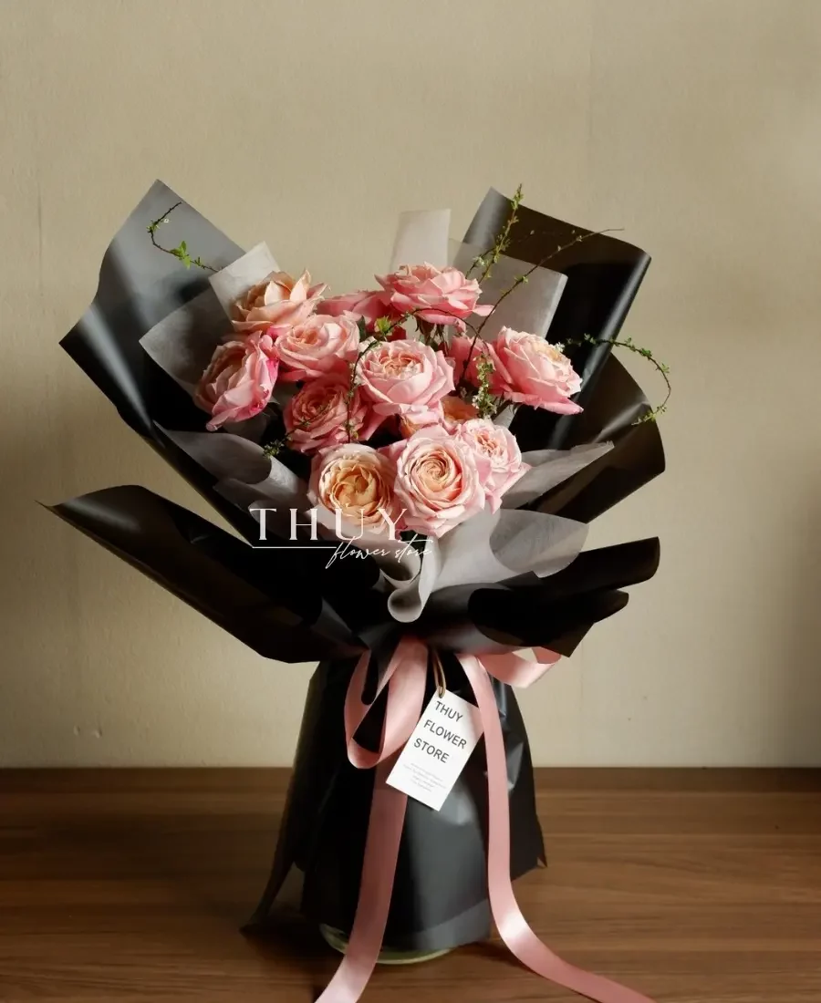 Bó hoa hồng julibee tặng bạn gái đẹp