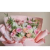 Bó hoa hồng mix tú cầu size vừa tặng 20 tháng 10
