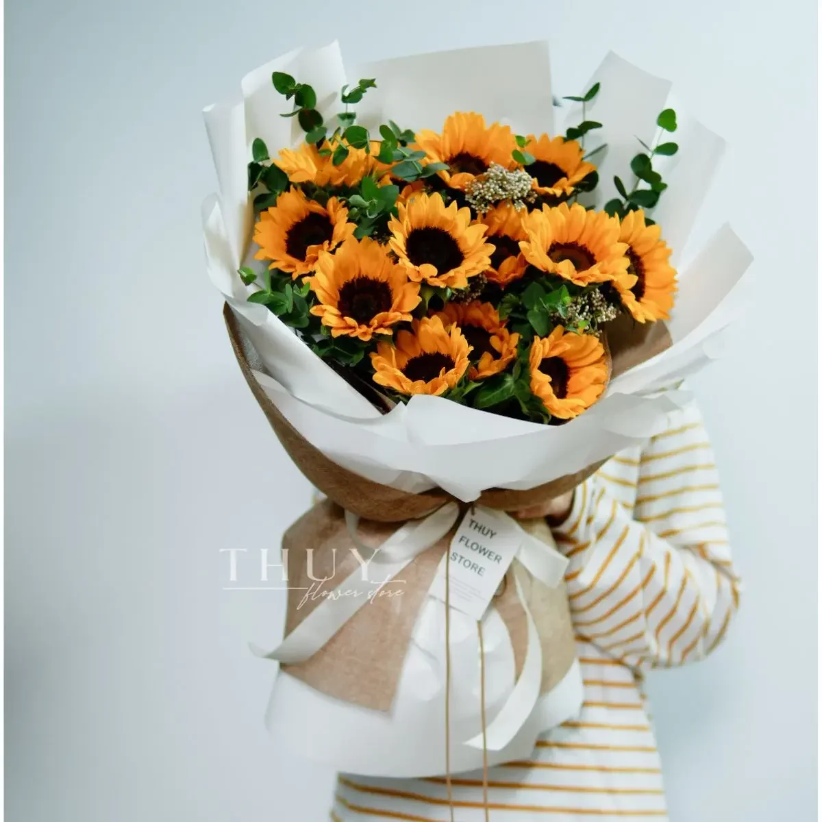 Bó hoa hướng dương tặng tốt nghiệp