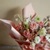 Bó hoa tone màu hồng Style Hàn Quốc tặng 8 tháng 3
