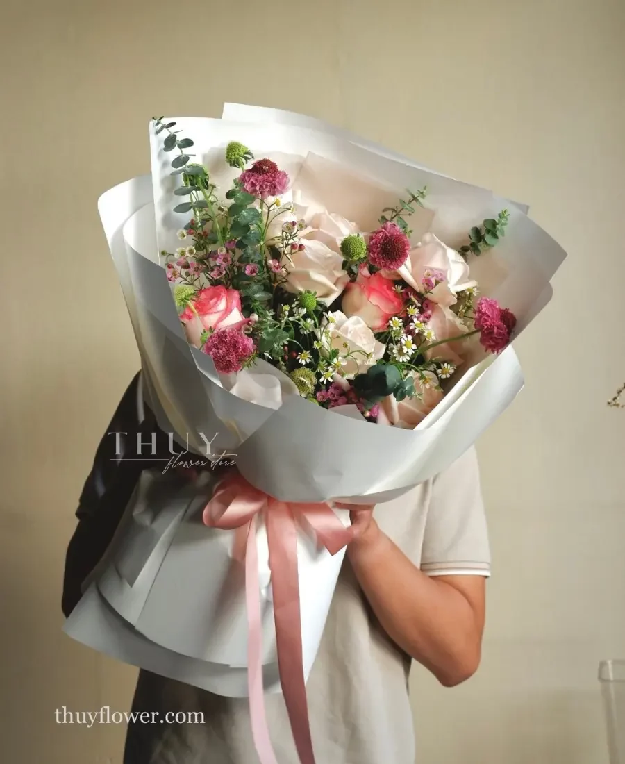 Bó hoa tặng sinh nhật mẹ ý nghĩa