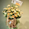 tặng hoa có gu với Giỏ hoa hồng Juliet