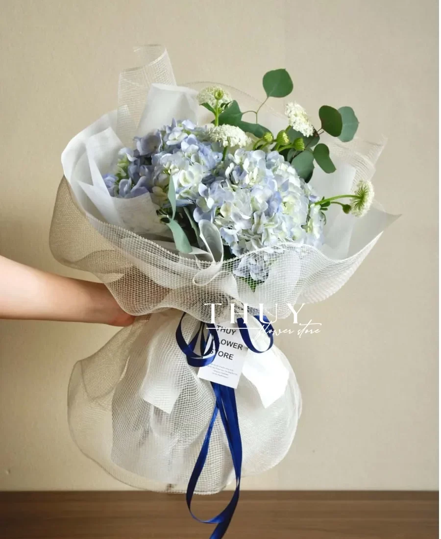 Hoa tặng con gái cẩm tú cầu