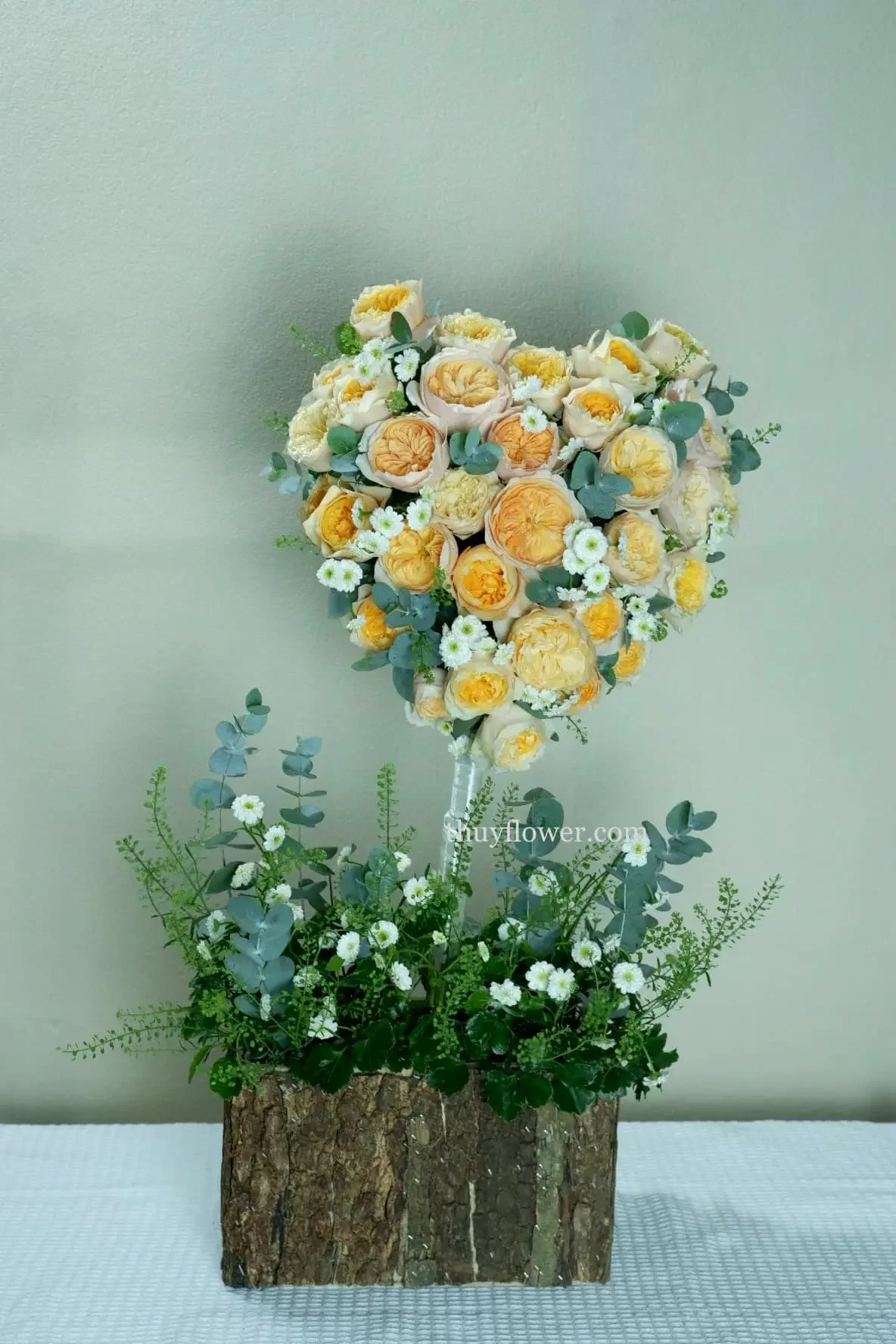 Trái tim hoa hồng Juliet