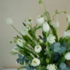 lẵng hoa tulip trắng sang trọng